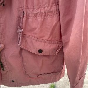 Women’s pink coat